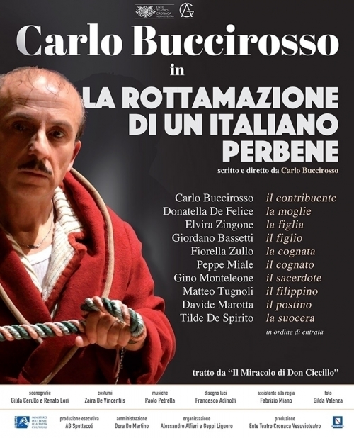 dal 20 al 31 ottobre 2021 - LA ROTTAMAZIONE DI UN ITALIANO PERBENE - Teatro Augusteo - Napoli
