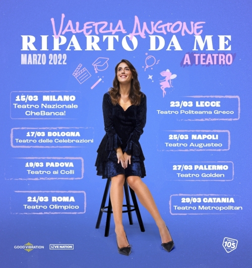 25 marzo 2022 - VALERIA ANGIONE - Teatro Augusteo - Napoli