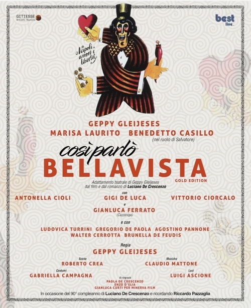 dal 19 al 28 novembre 2021 - COSI' PARLO' BELLAVISTA - Teatro Augusteo - Napoli