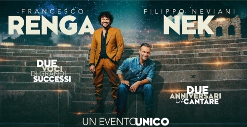 11 ottobre 2023 - RENGA + NEK - Teatro Augusteo - Napoli