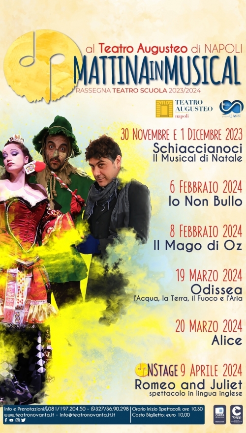 PRODUZIONI TEATRONOVANTA - Teatro Augusteo - Napoli