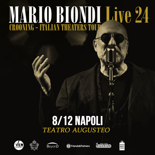 8 dicembre 2024 - MARIO BIONDI - Teatro Augusteo - Napoli