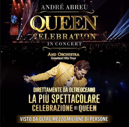 24 febbraio 2025 - QUEEN CELEBRATION WITH ORCHESTRA - TEATRO AUGUSTEO - Napoli