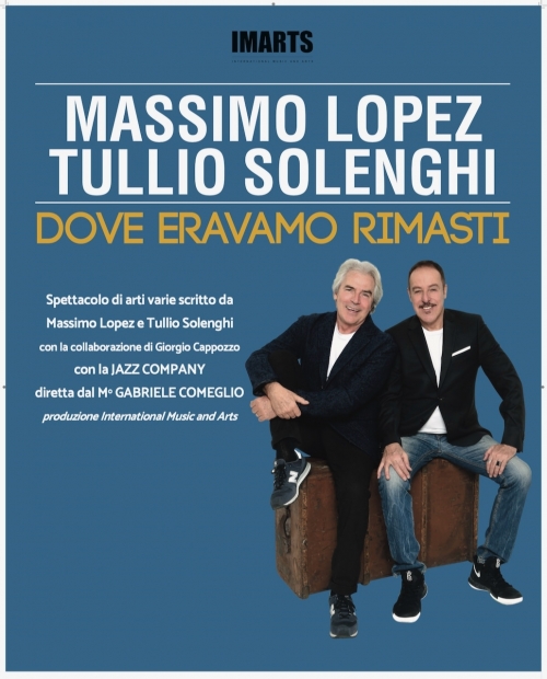 dal 17 al 26 gennaio 2025 - MASSIMO LOPEZ TULLIO SOLENGHI - TEATRO AUGUSTEO - Napoli