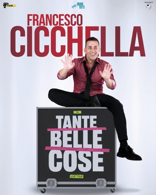 dal 28 febbraio al 9 marzo 2025 - FRANCESCO CICCHELLA - TEATRO AUGUSTEO - Napoli