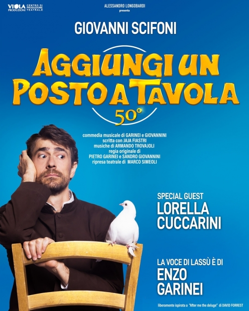 dal 6 al 15 novembre 2026 - AGGIUNGI UN POSTO A TAVOLA - TEATRO AUGUSTEO - Napoli